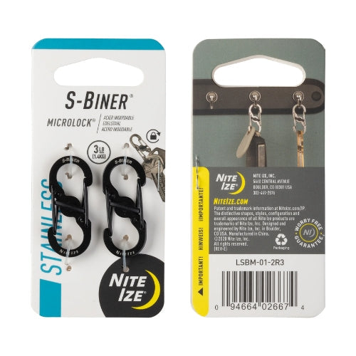 S-Biner MicroLock 2 pack by Nite Ize